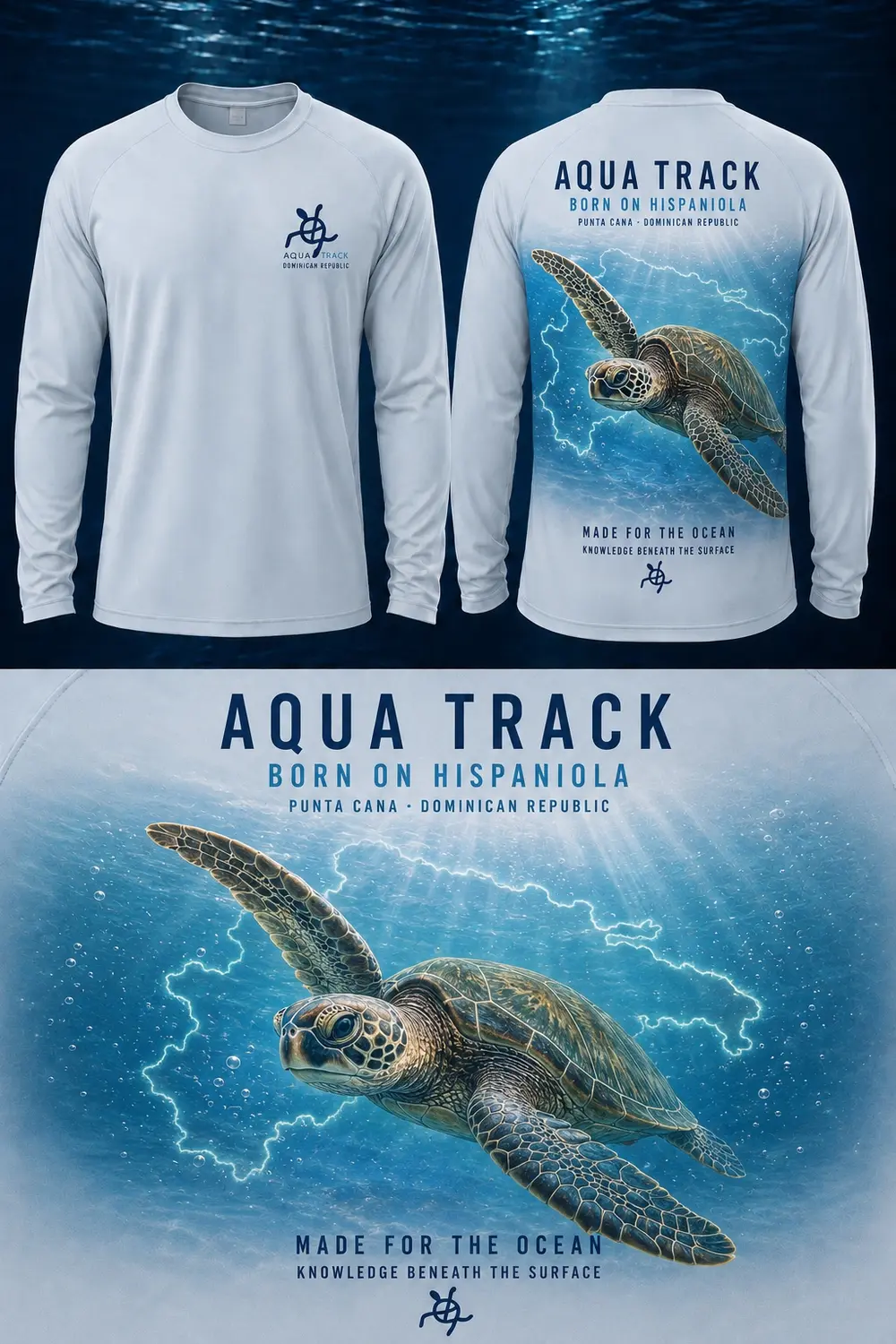 Aqua Track long-sleeve UV shirt concept